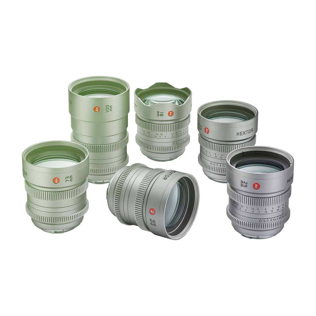 Product Leitz Cine HEKTOR T2.1 Lens Set (18, 25, 35, 50, 73, 100mm) Sony E