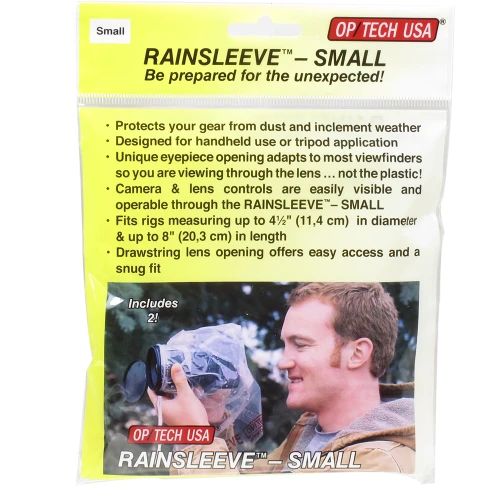 Product OP/TECH USA 8" Small Rain Sleeve (Pack of 2)