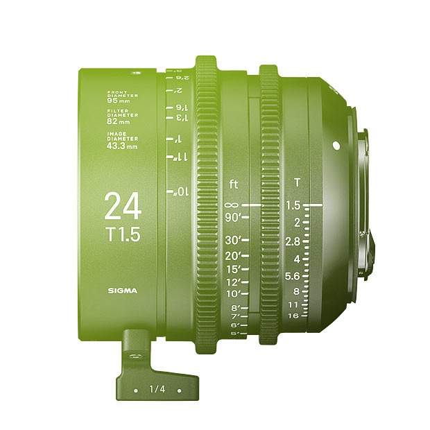 Sigma 24mm T1.5 FF High Speed Prime Cine Lens - EF Mount