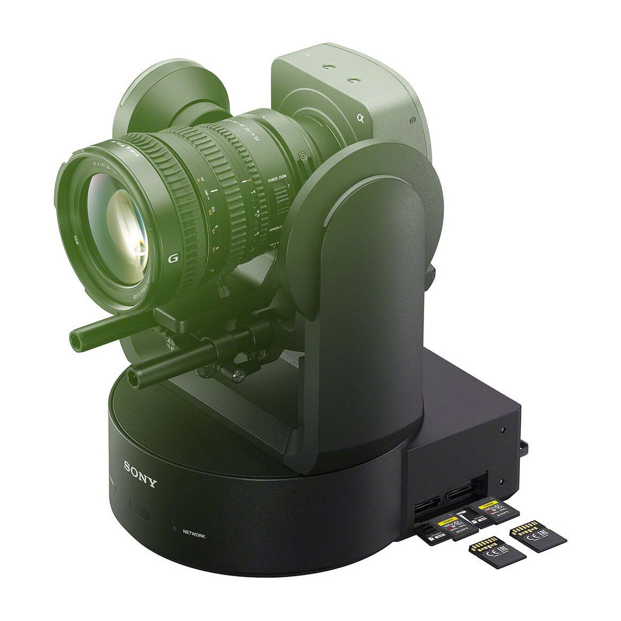 Product Sony FR7 Cinema Line PTZ + 28–135mm (FX6 PTZ kamera)