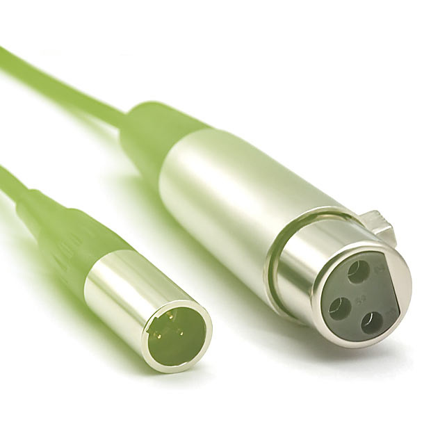 MiniXLR-M (male) to XLR-F (female) audio cable for Blackmagic