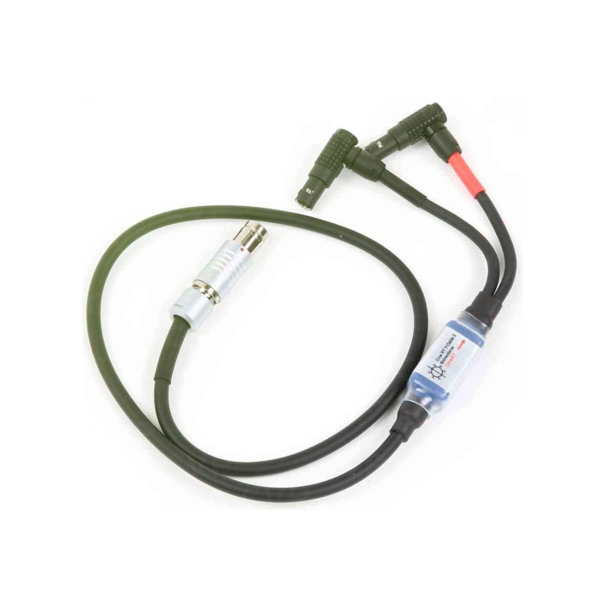 Cine RT to ARRI 7-pin Fischer Y Cable