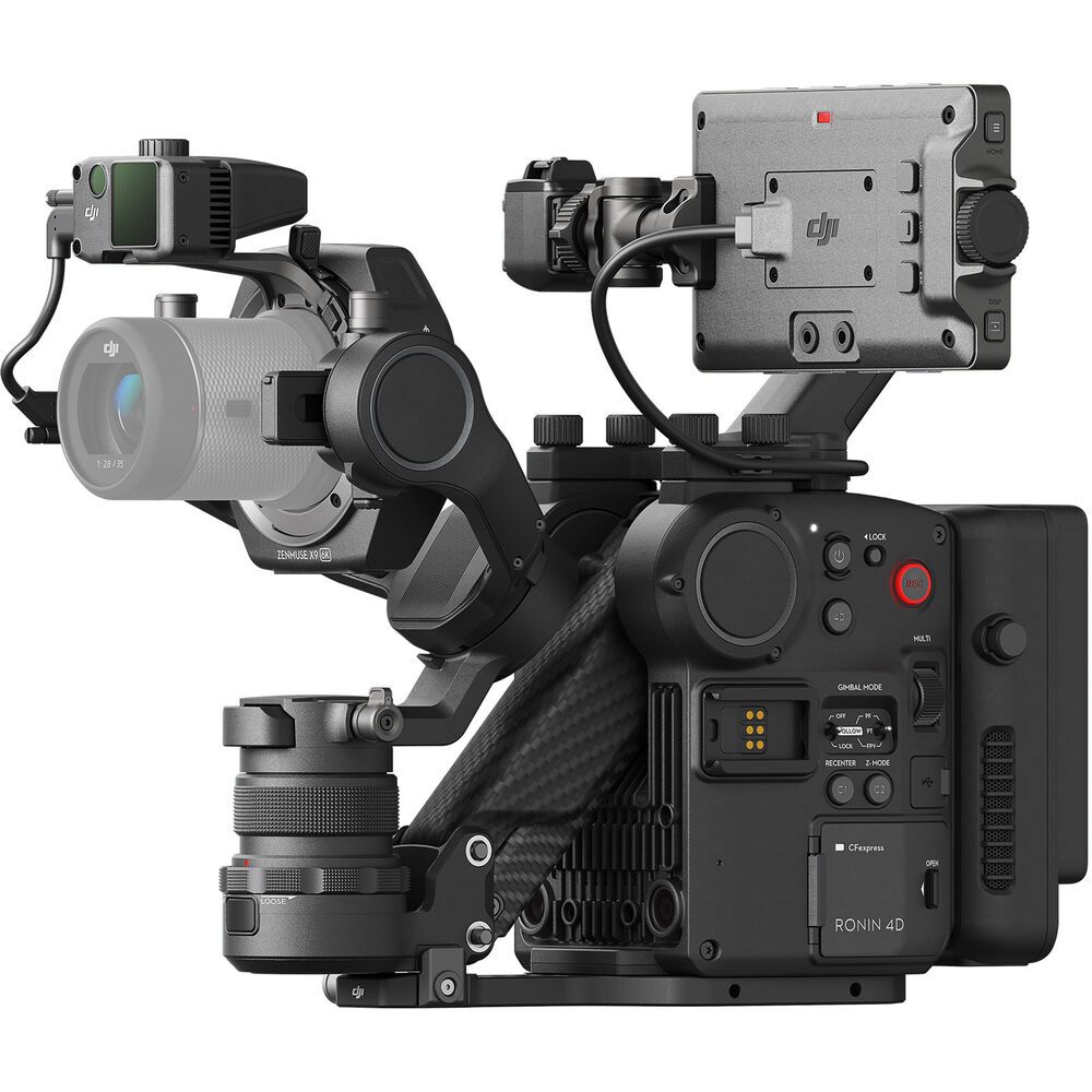 Product DJI Ronin 4D 4-Axis Cinema Camera 6K Full Combo Kit (3x SSD 1TB, 4x Battery, Counterweight, E-Mount Unit)