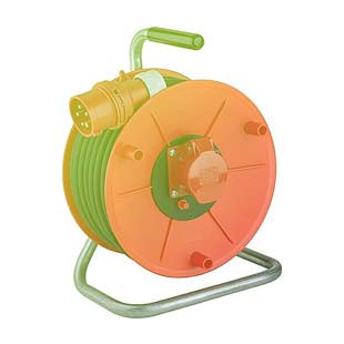 Cable extension reel 20m 16A 380/400V 5P