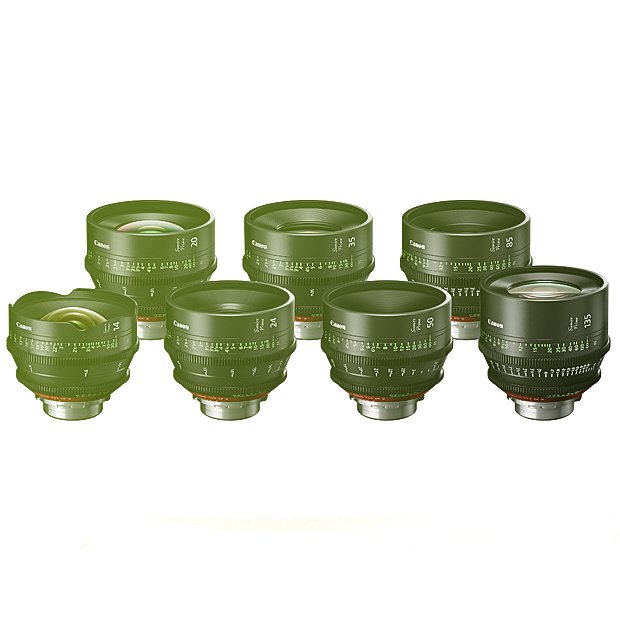 Canon Sumire Prime Lens Set (14, 20, 24, 35, 50, 85, 135mm)
