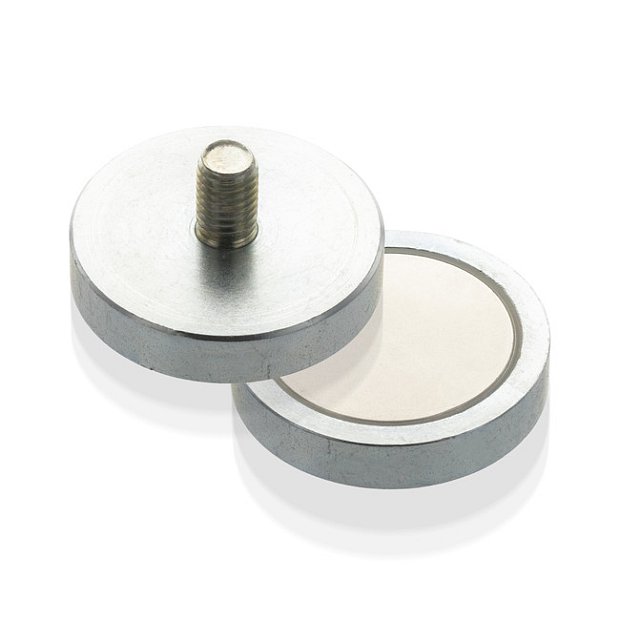Neodymium Magnet with 3/8" screw