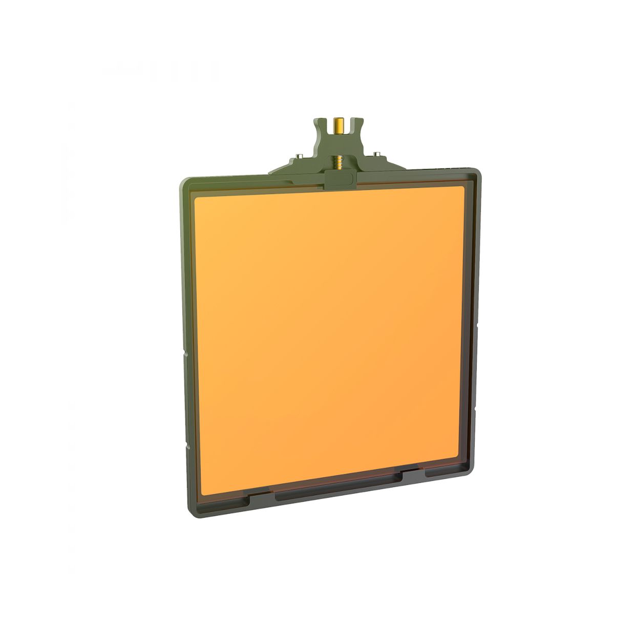 Bright Tangerine Blacklight 6.6x6.6" Tray