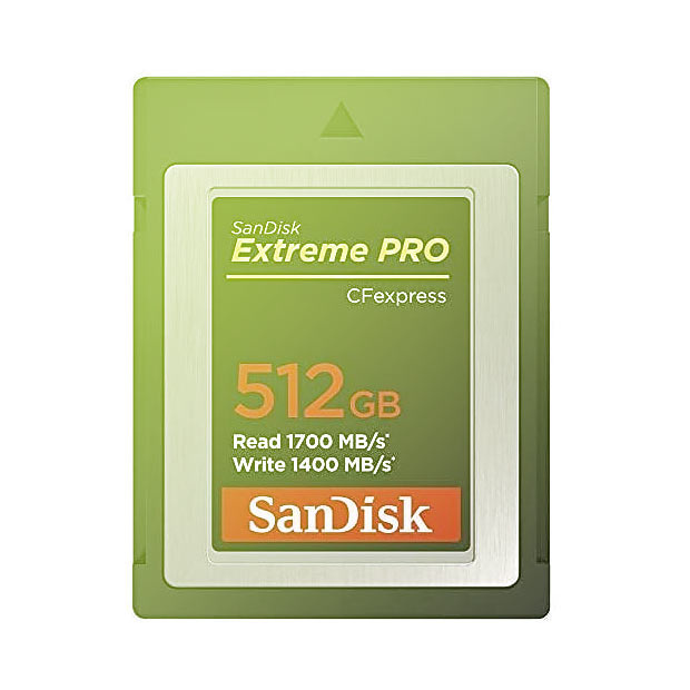 Sandisk CFexpress B 512GB Extreme Pro