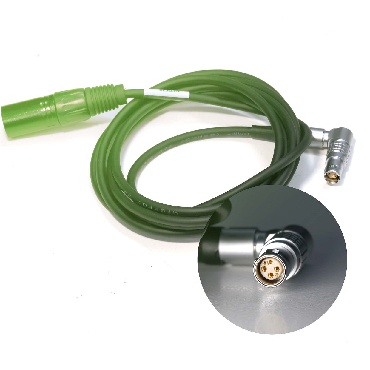 Napájecí kabel XLR 4pin - RED LEMO 6pin (4+2) (Bebob 12V)