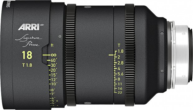 ARRI Signature Prime 18mm T1.8 Lens