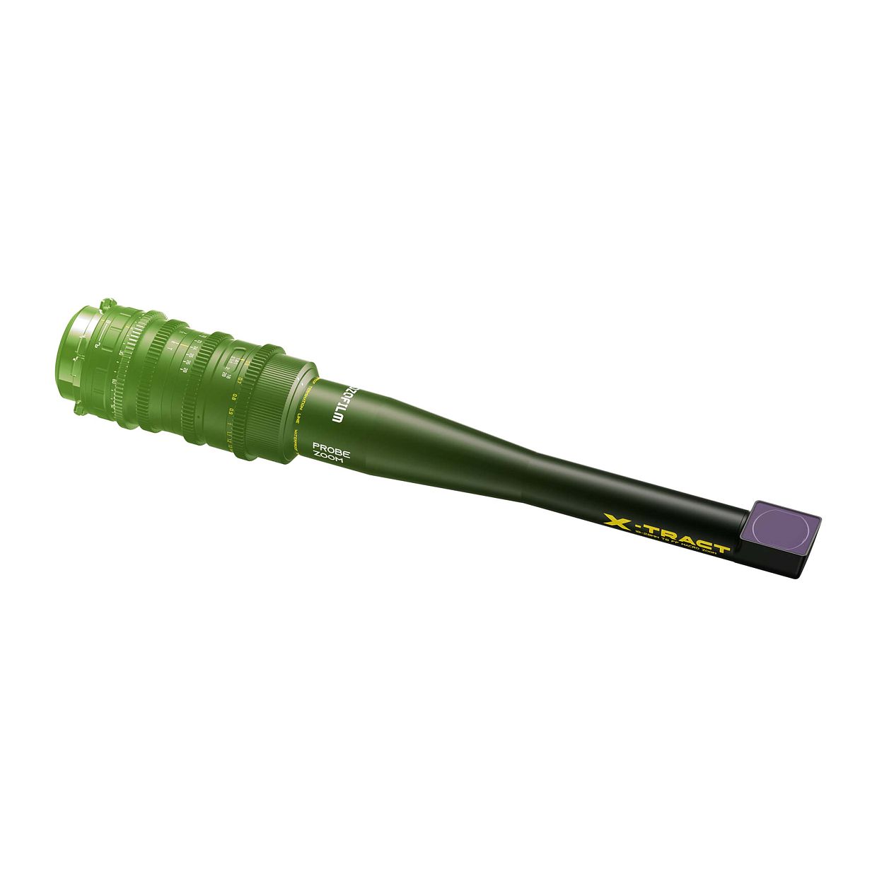 Product DZOFilm X-Tract 18-28mm T8 FF Probe Zoom Lens (90° right-angle view, PL)