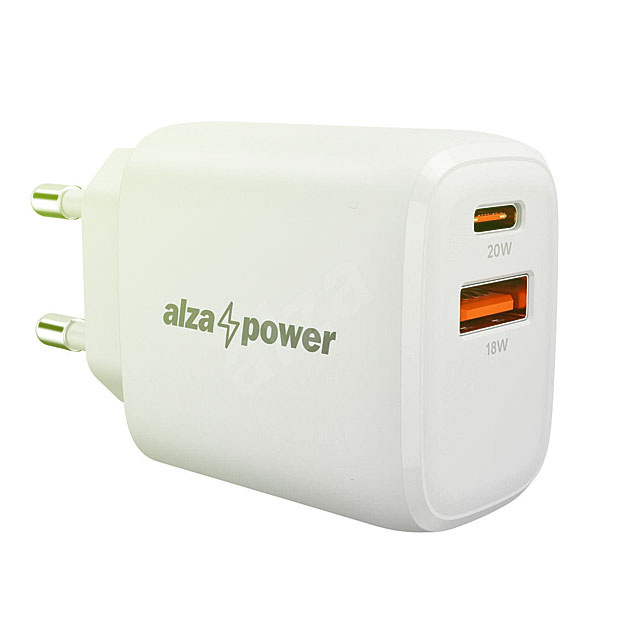 AC Adapter universal nabíječka 20W (1x USB-A, 1x USB-C)