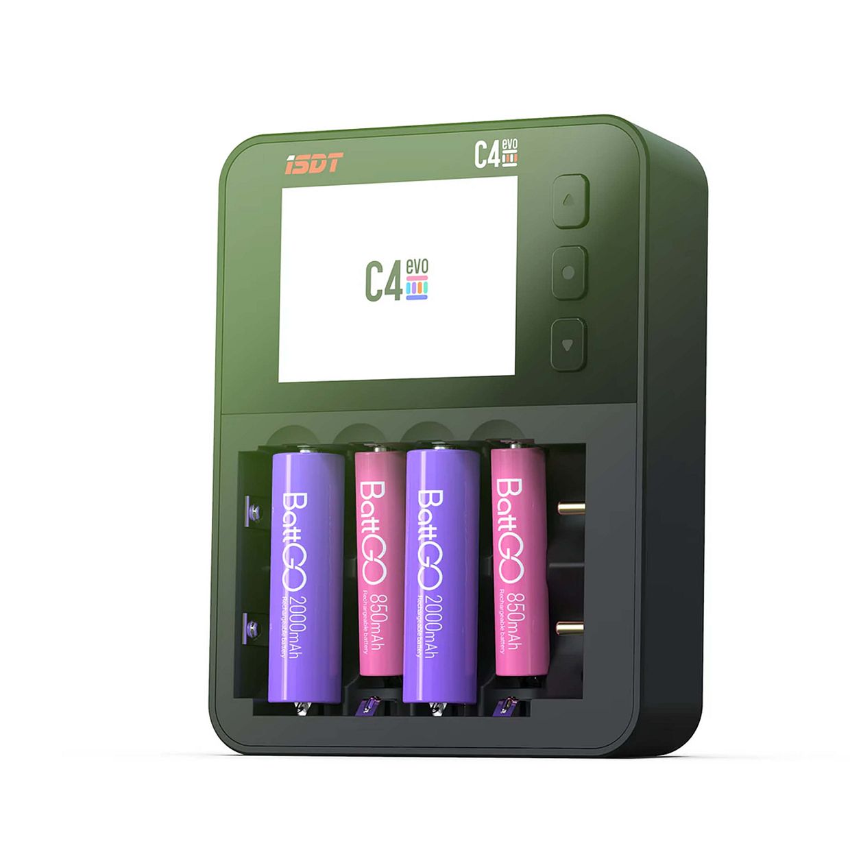 Product ISDT C4 4xAA/AAA Battery Smart Charger