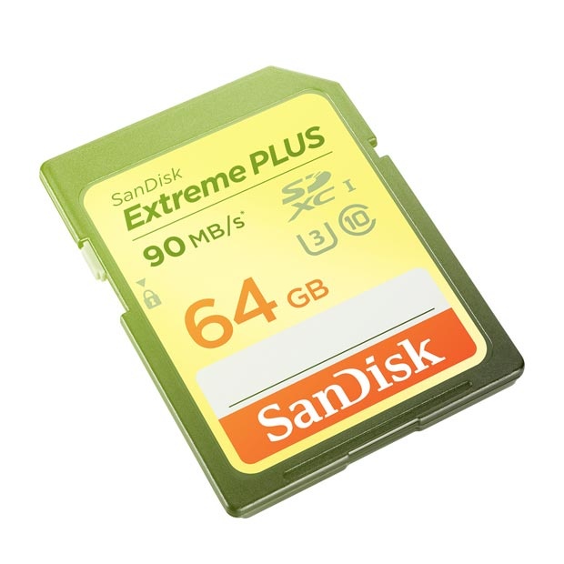 SanDisk SDXC 64GB Extreme Class 10 HD Video (90MB/s)