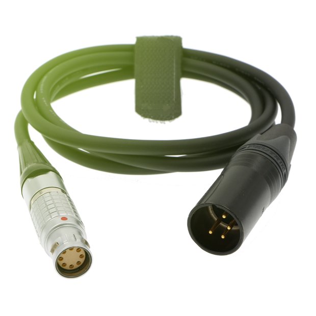 Napájecí kabel XLR 4pin - Arri LEMO 8pin (Bebob 12V)