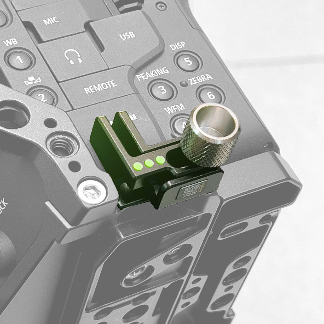 Canon C80 Cage - HDMI Locker