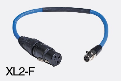 XL-2F kabel XLR-3F to TA3-F (miniXLR F) LINE INPUT vstupní 4-6. kanál