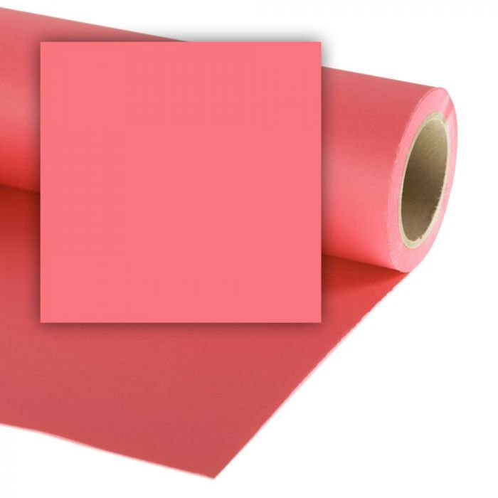 Product Coral Pink (světle růžové) papírové pozadí 2,72x11m (+ 300Kč za každý spotřebovaný metr)