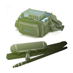 Zvukařský set standard - tágo Rode Boompole PRO (ex G5-4M MKII) + blimp, Sennheiser ME67 / ME66, rekordér Zoom F8 (bundle)