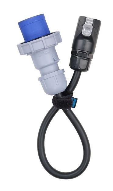 CEE 16A 3P to DC Connection Cable (Nanlux Evoke Balast 2400B)