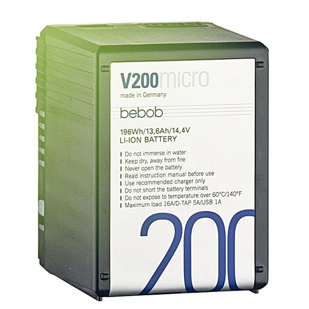 Bebob Micro VMOUNT baterie 200Wh (16A)