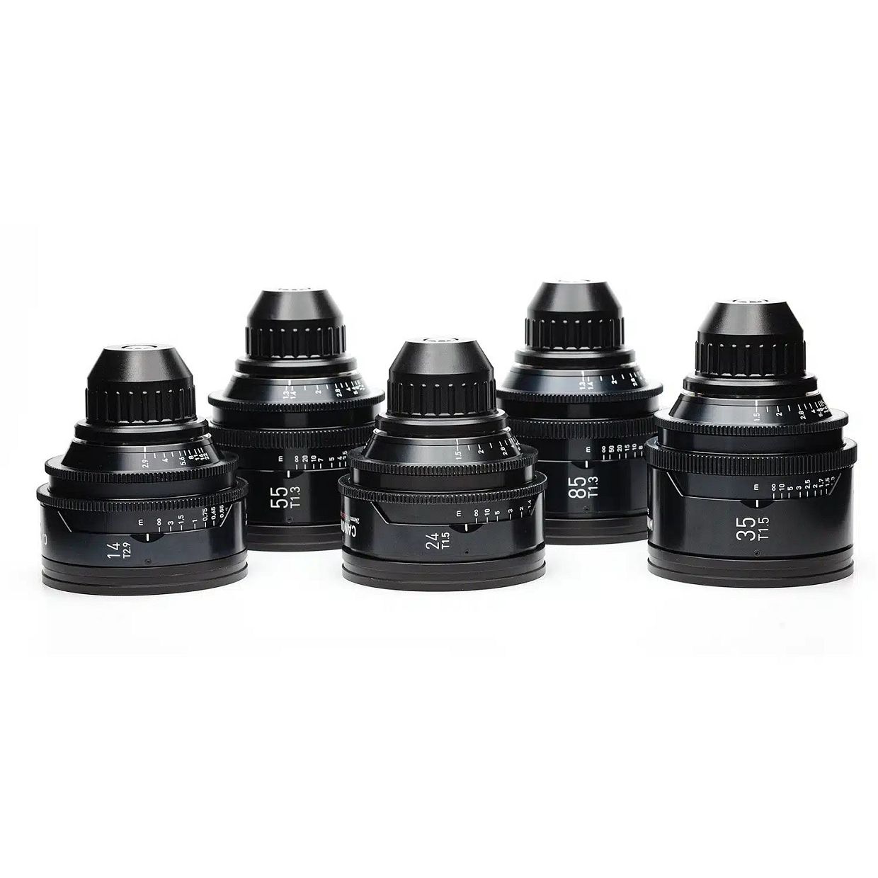 Product Canon FD (14, 20, 28, 35, 55, 85, 100, 135mm) PL by Whitepointoptics