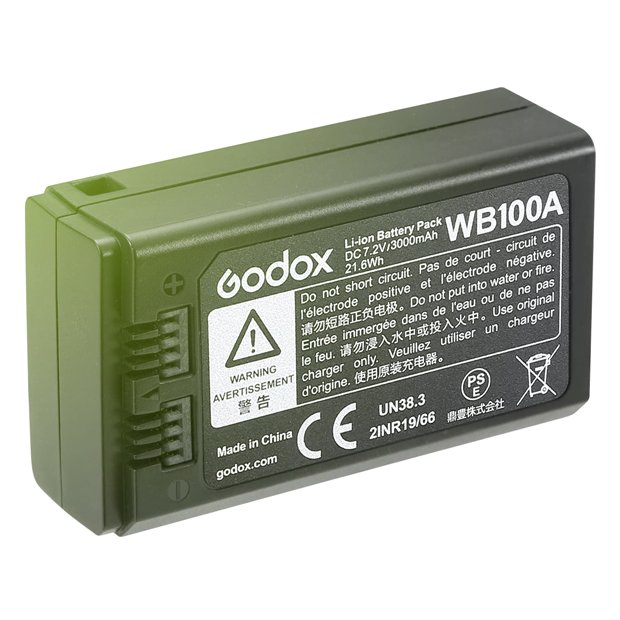Godox baterie WB100A (7.2V/3000mAh pro Godox AD100pro)