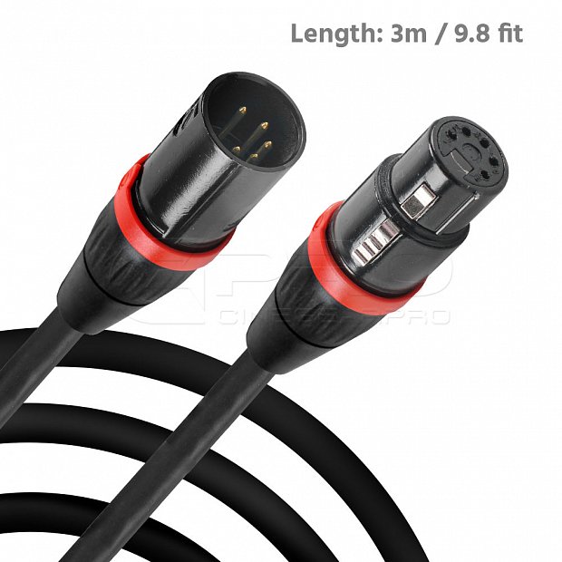 kabel Aputure 5-pin XLR male-female (3m)