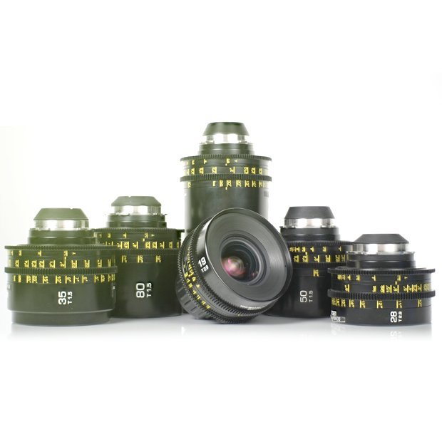 Leica SUMMILUX R Super Speed set (19, 28, 35, 50, 80, 135mm PL Mount) G.L Optics / mid set