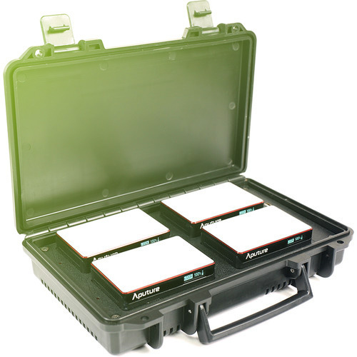 Aputure MC RGBWW 4-Light Travel Kit s dobíjecím kufrem