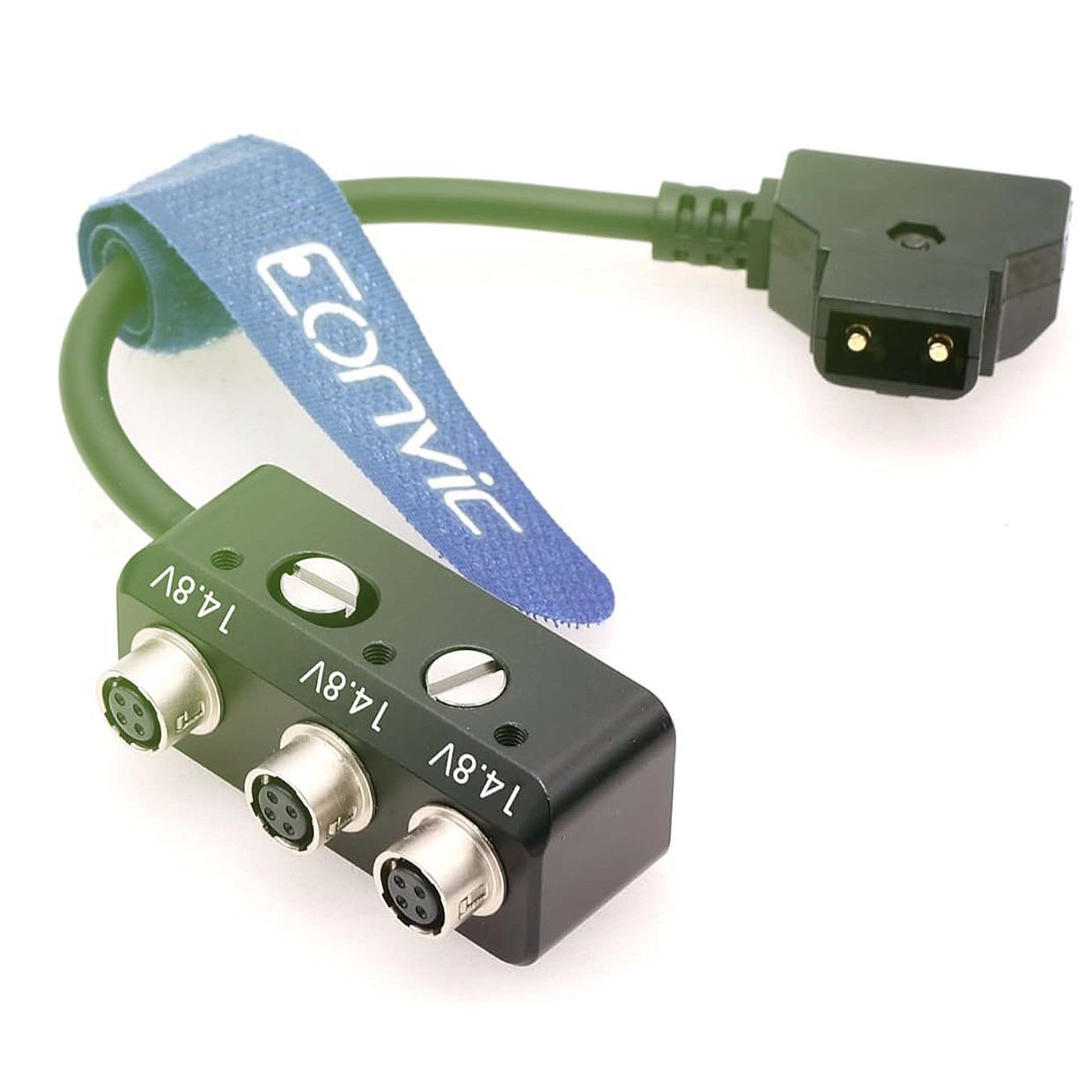 Product D-tap to Hirose 4Pin Female 3 Way Adapter Splitter
