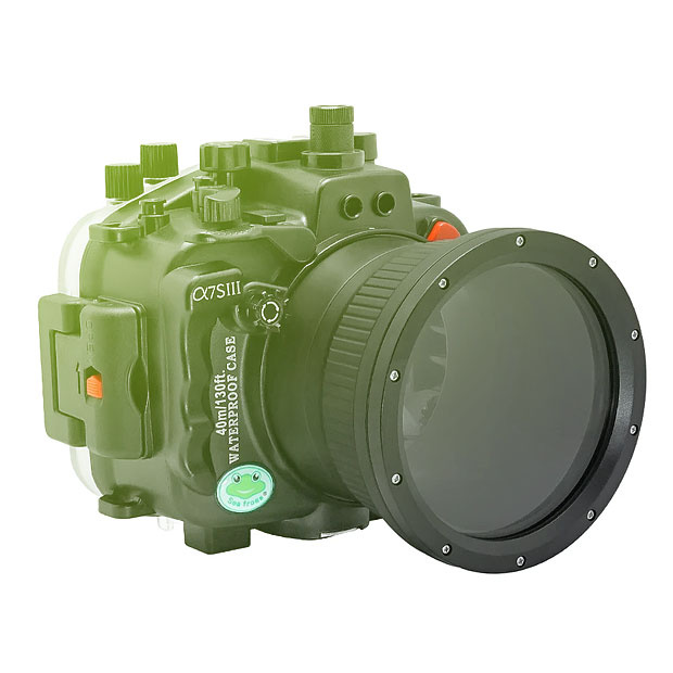 Seafrogs underwater housing for Sony A7S III 40M/130FT (package - incl acessories, domes...)