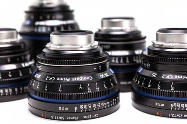 ZEISS Compact Prime CP.2 Super Speed Lenses PL mount lens set  (21, 28, 35, 50, 85, 100mm)