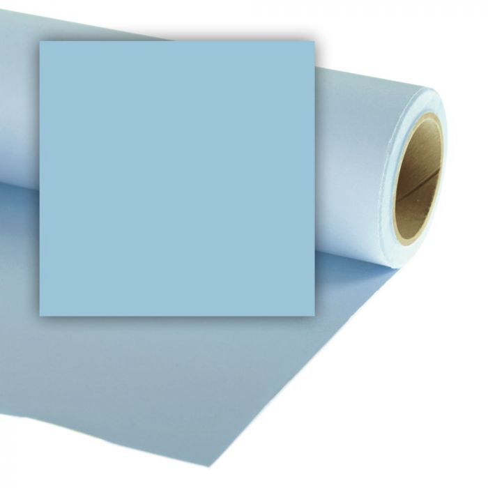 Product Světle modré papírové pozadí 2,72x11m (+ 300Kč za každý spotřebovaný metr)