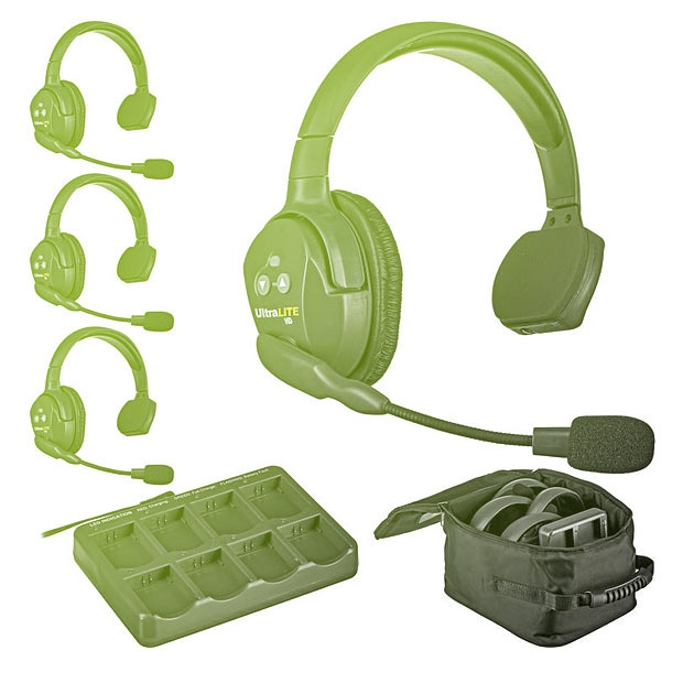 Eartec UltraLITE HD 4-Person Headset System