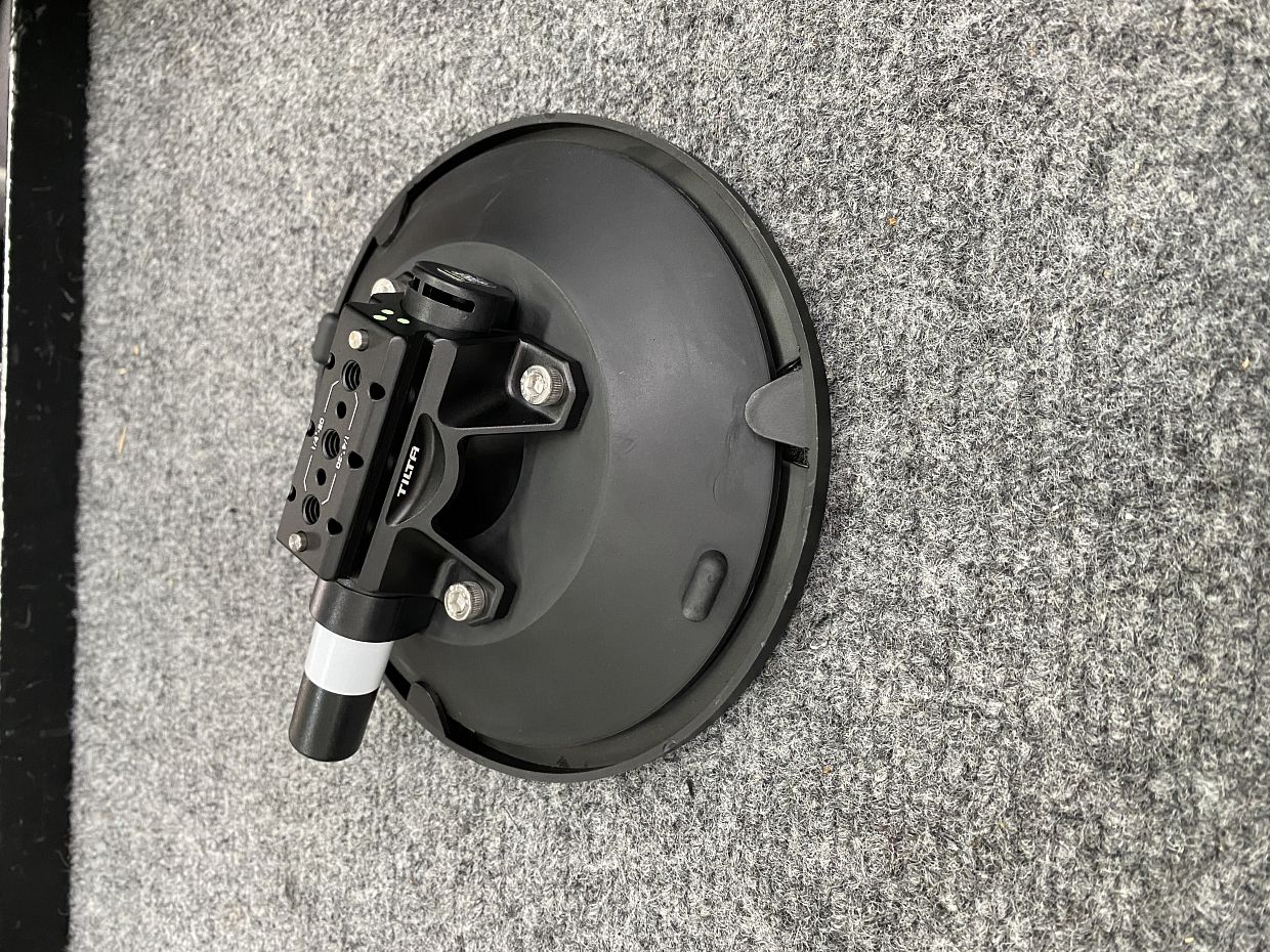 Tilta Suction Cup with NATO Rail (6")