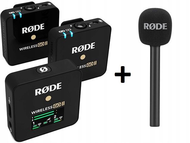 RODE INTERVIEW GO + RODE Wireless PRO