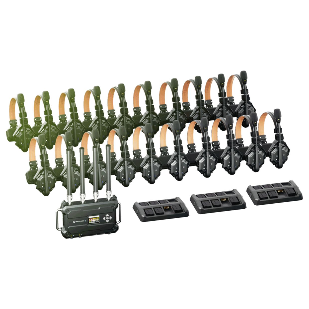 Product Solidcom C1 Pro - Roaming Hub (20S V-mount) + 20x C1 Pro Headset