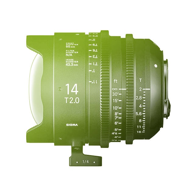 Sigma 14mm T2 FF High Speed Prime Cine Lens - EF Mount