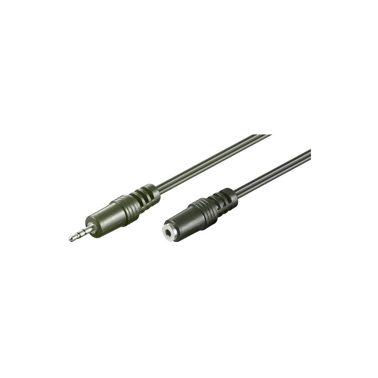 2.5mm (samec) - 2.5mm (samice) prodlužovací jack kabel